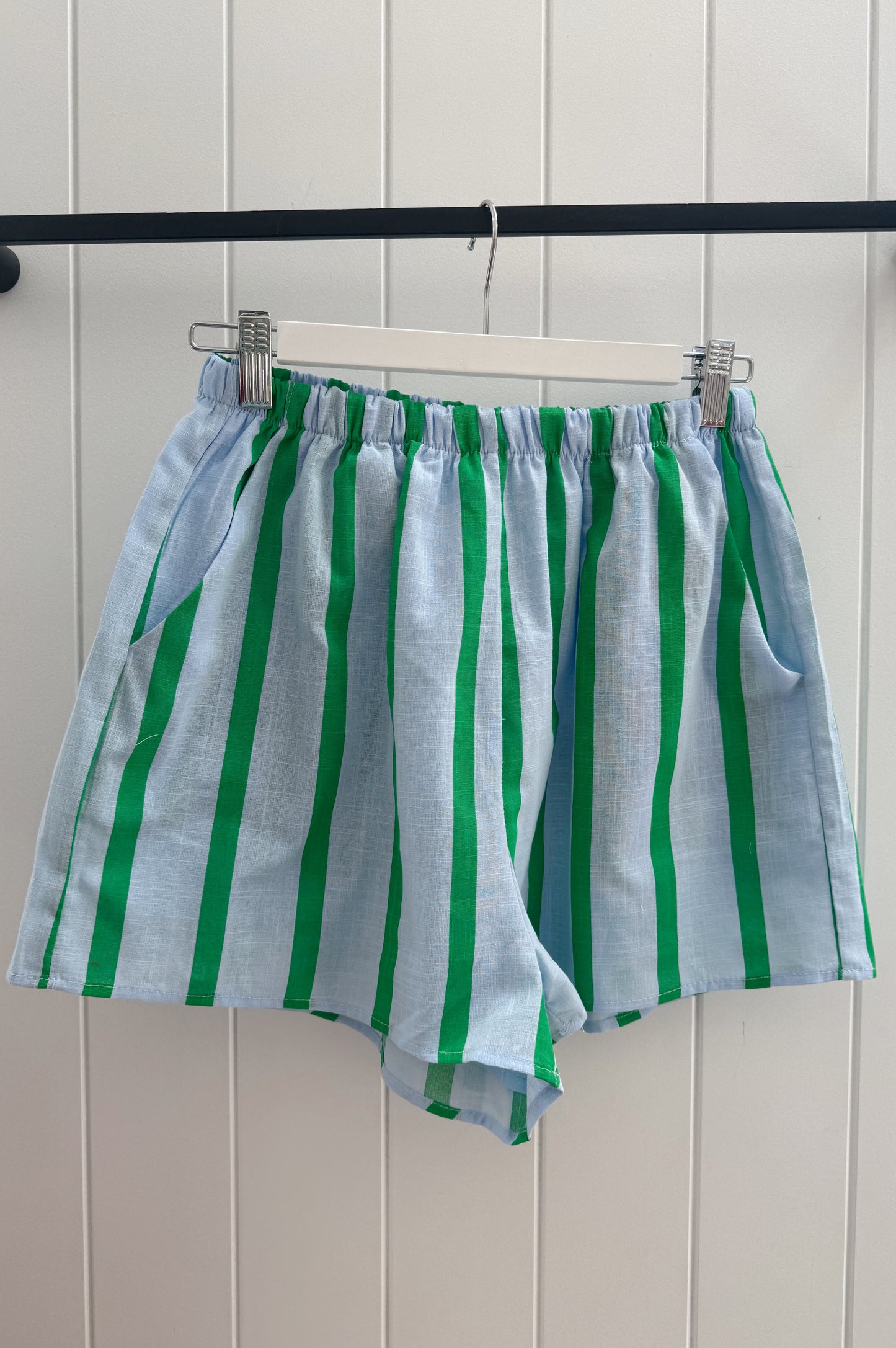 Bergen Shorts, Blue Green