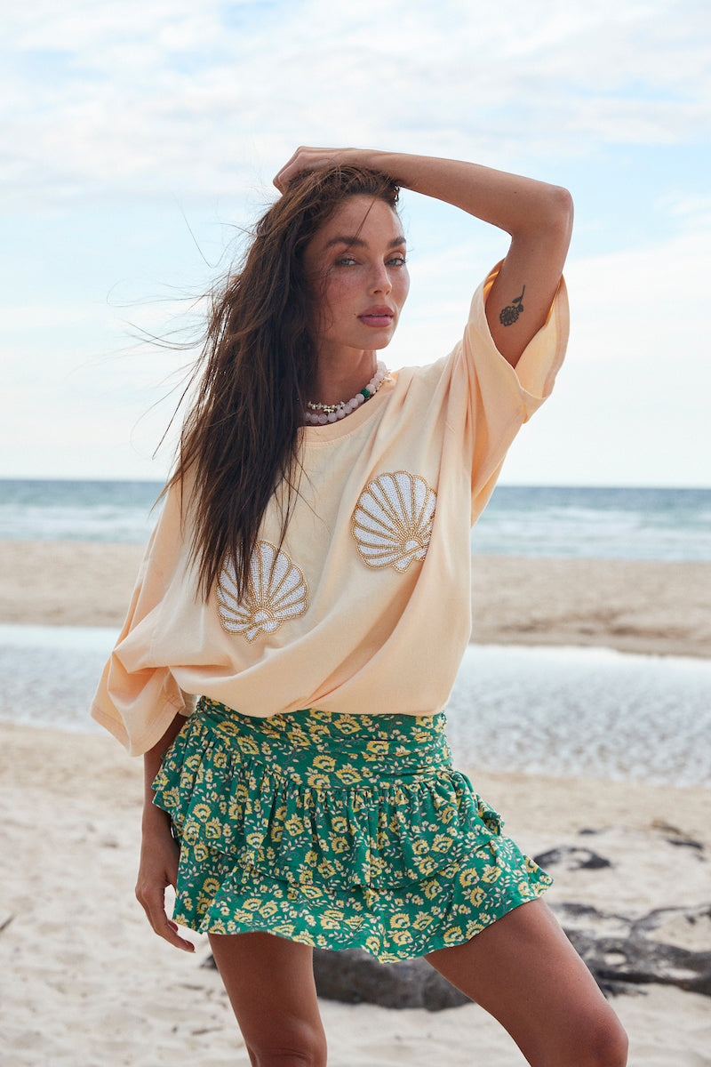 The Ra-Ra Seas the Day Skirt, Green