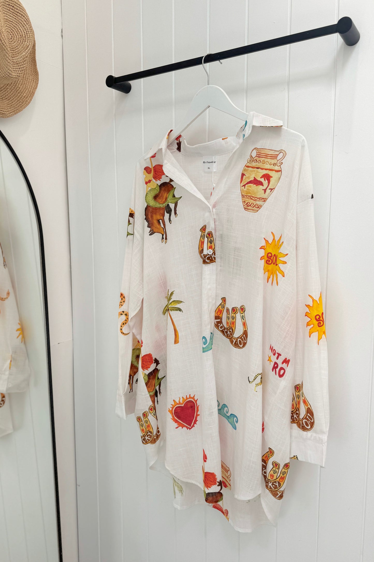 Follow the Sun Shirt Dress