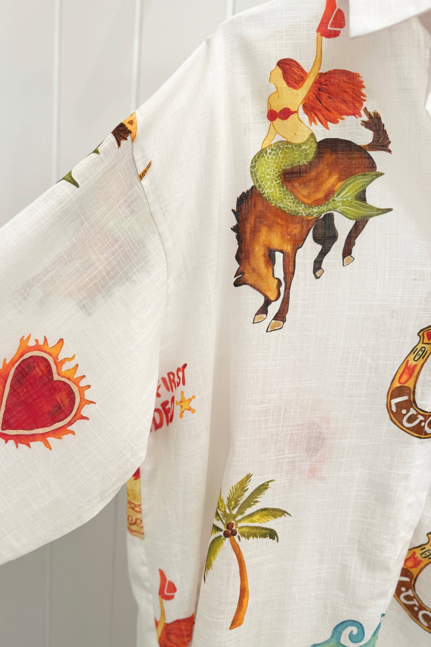 Follow the Sun Shirt Dress