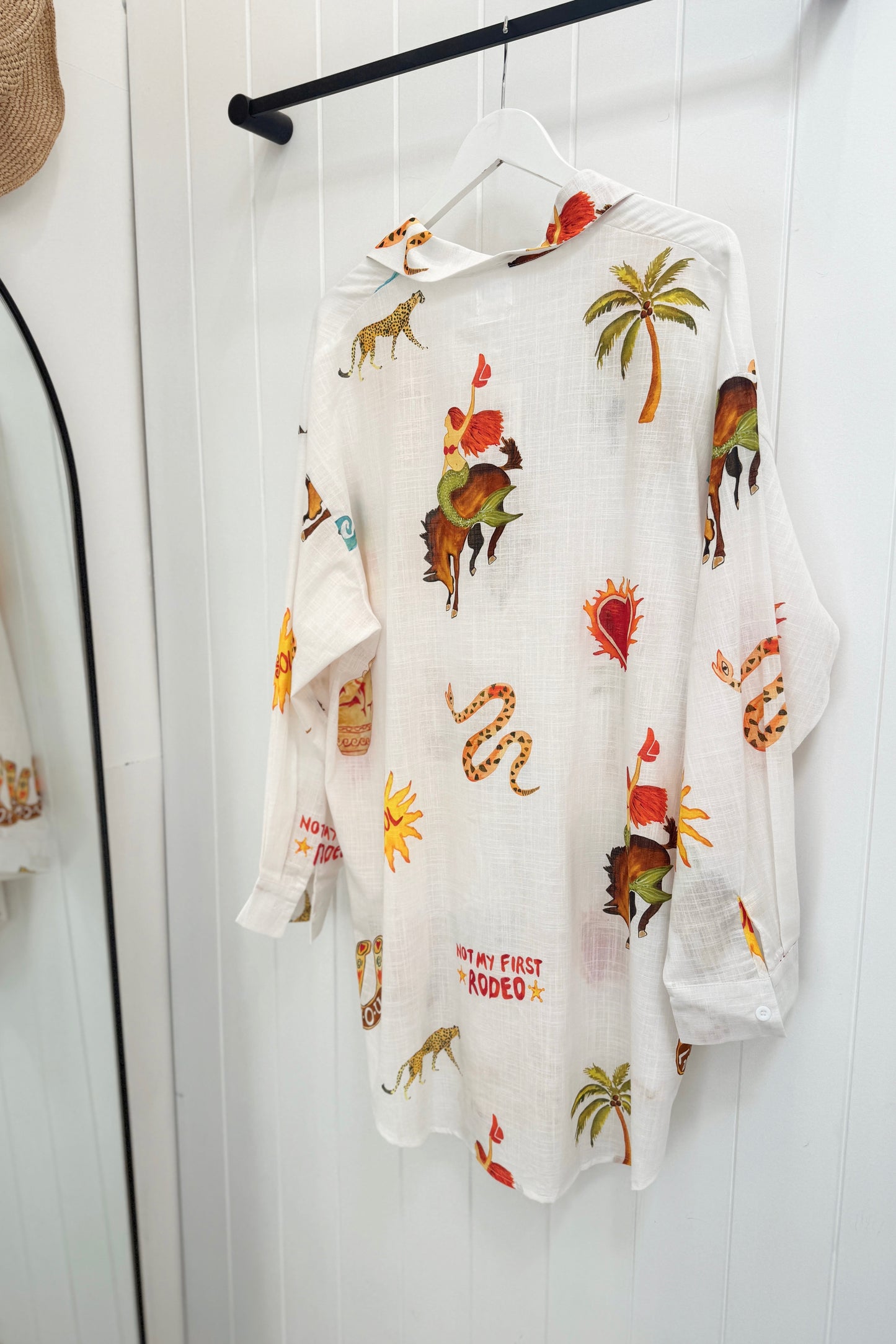 Follow the Sun Shirt Dress