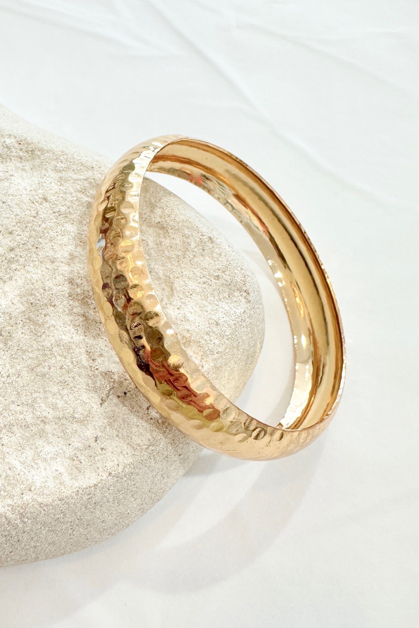 Hammered Bangle