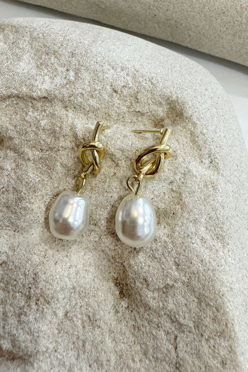 Eternity Pearl Earrings
