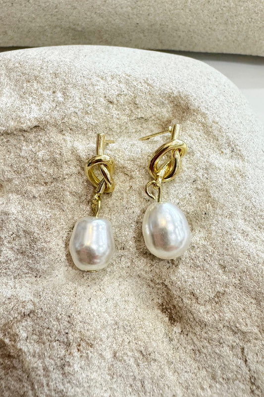 Eternity Pearl Earrings