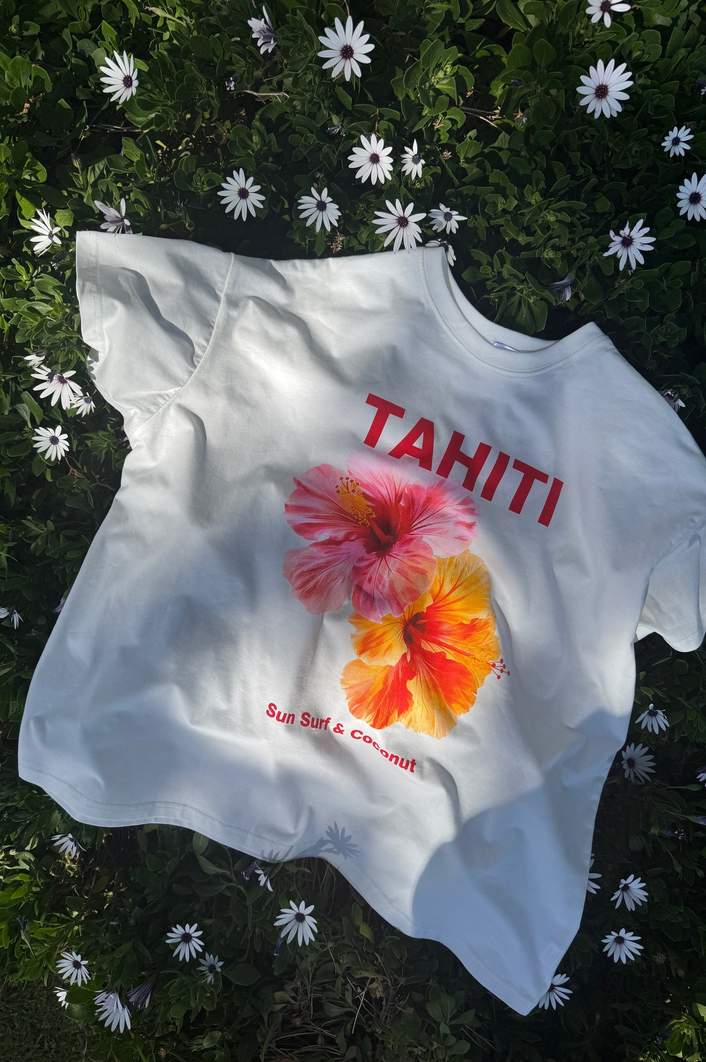 Tahiti Tee, White