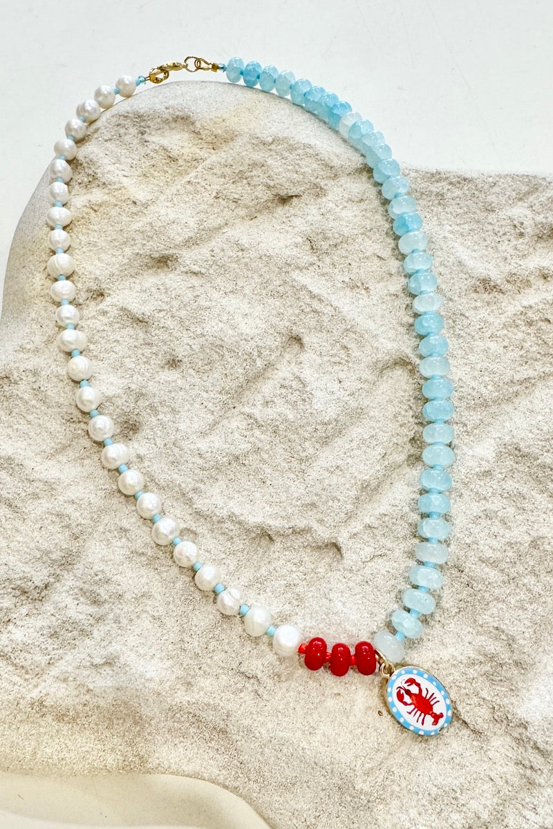 Montenegro Necklace, Lobster - FRANKIE + COCO