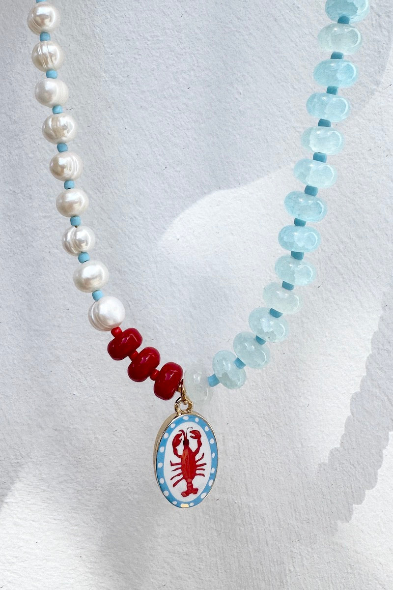 Montenegro Necklace, Lobster - FRANKIE + COCO
