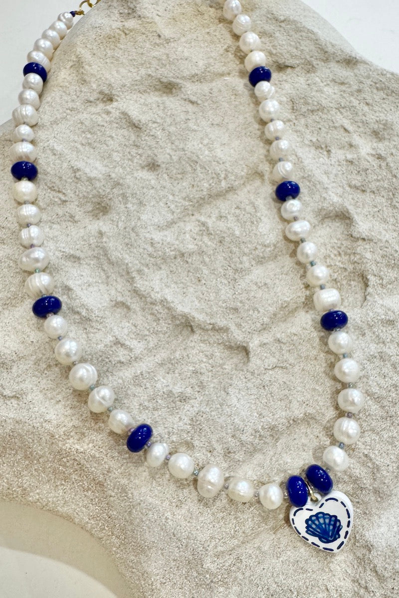 Montenegro Necklace, Heart - FRANKIE + COCO