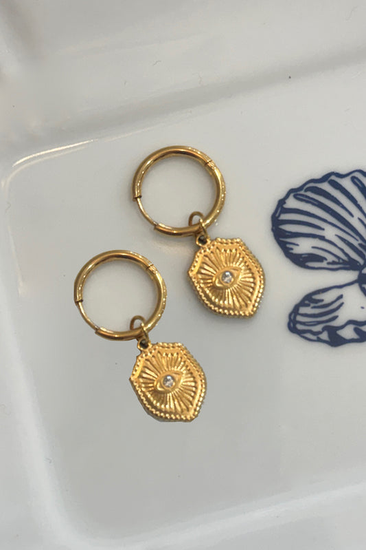 Crest Earrings