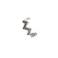 Rye Ear Cuff, Silver