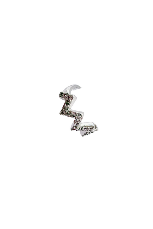 Rye Ear Cuff, Silver