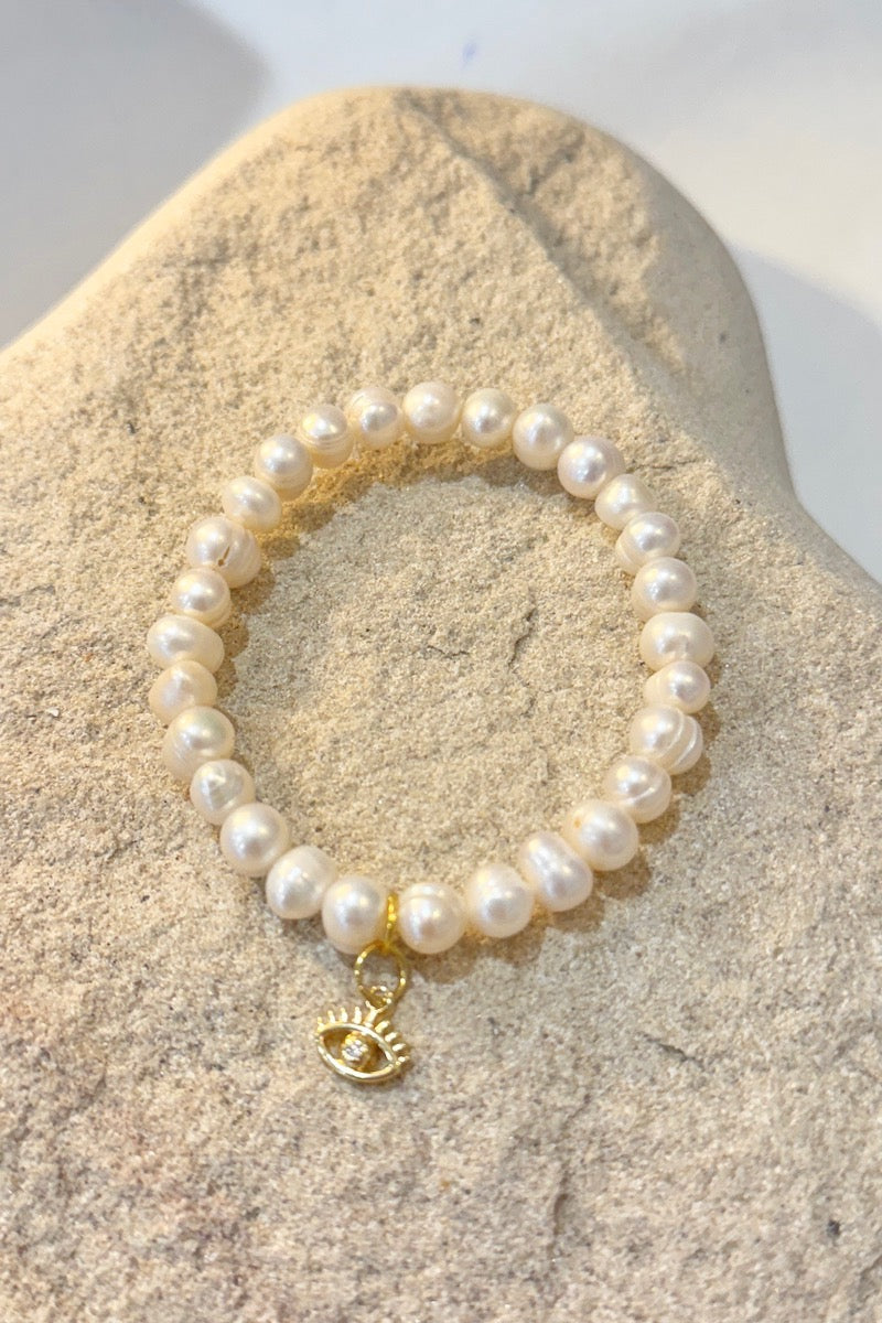 Charm'd Pearl Bracelets