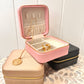 Travel Jewellery Box, Taupe