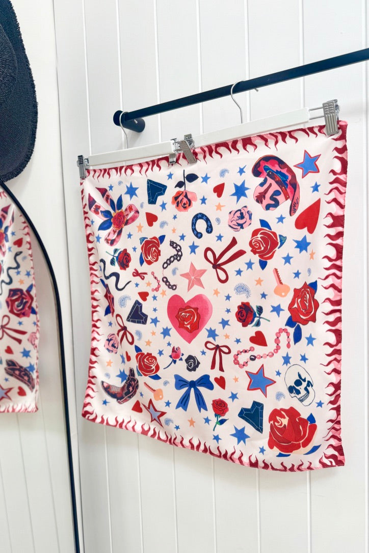 Flaming Desire Scarf - FRANKIE + COCO
