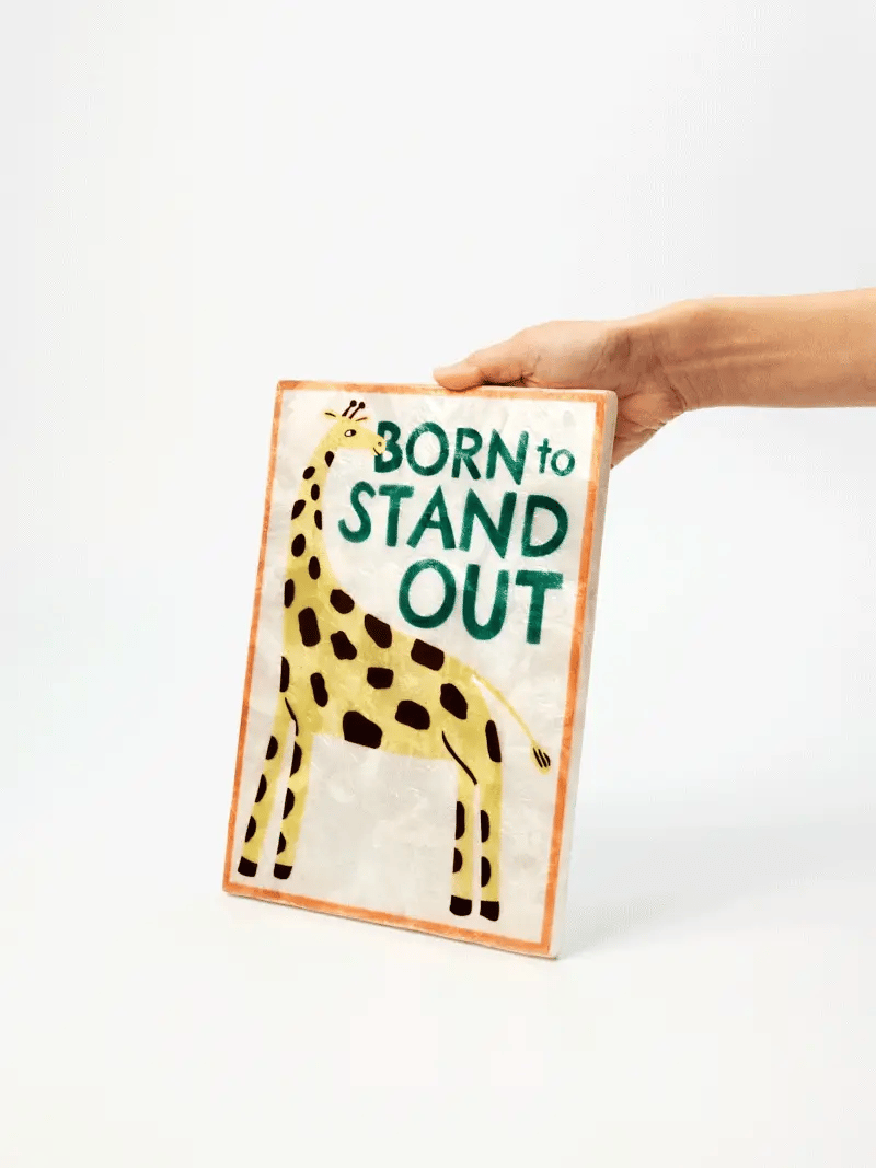 Fun House Giraffe Tile