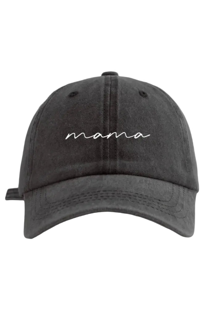 Vintage Wash Cap, Mama