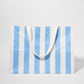 Stripe Beach Bag, Blue