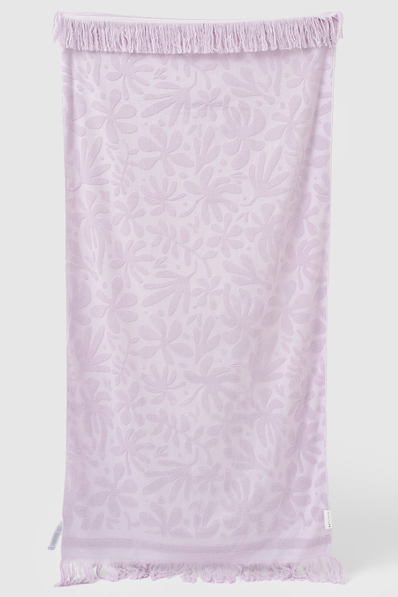 Luxe Towel, Pastel Lilac