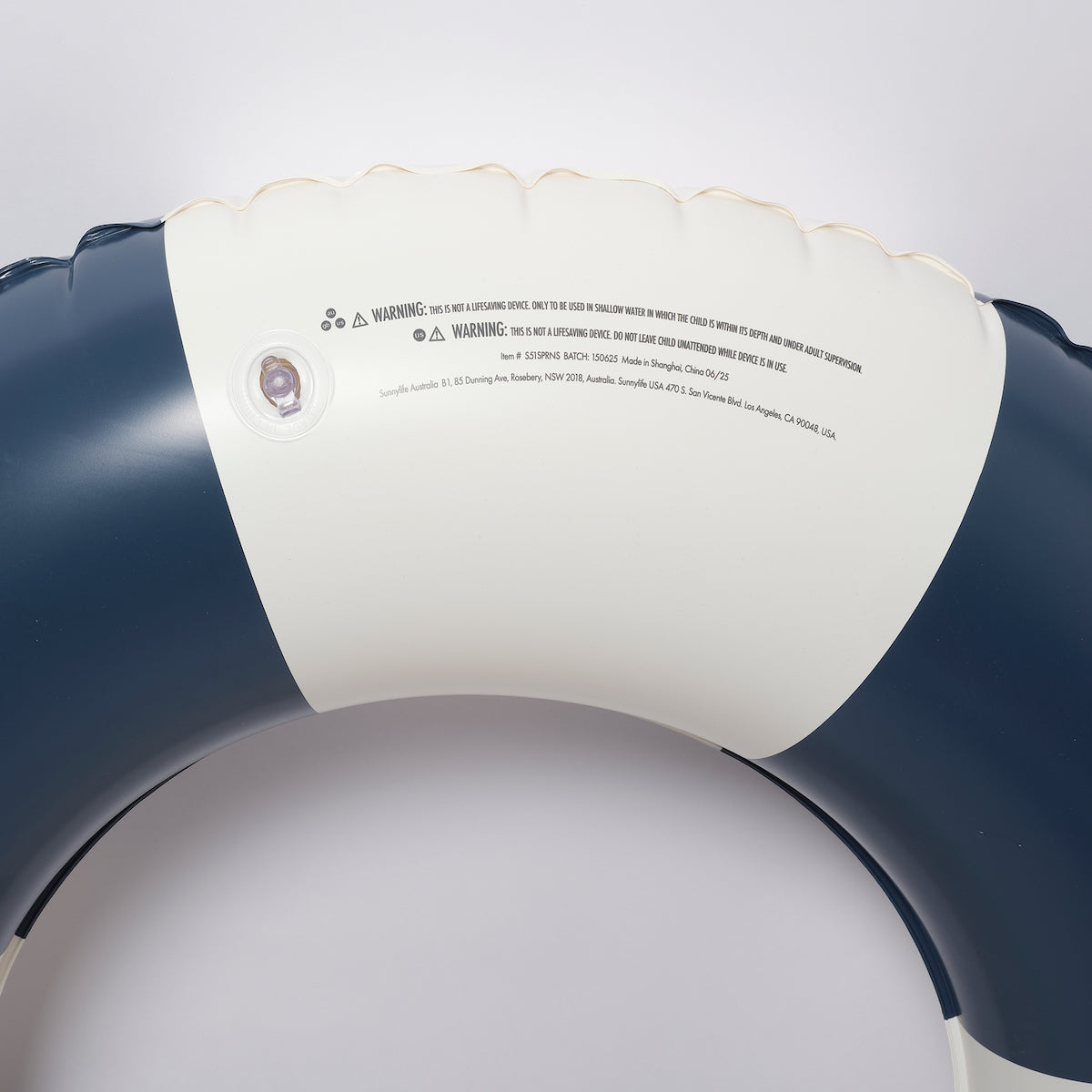 Slim Pool Ring, Navy