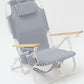 Luxe Beach Chair, Coastal Blue