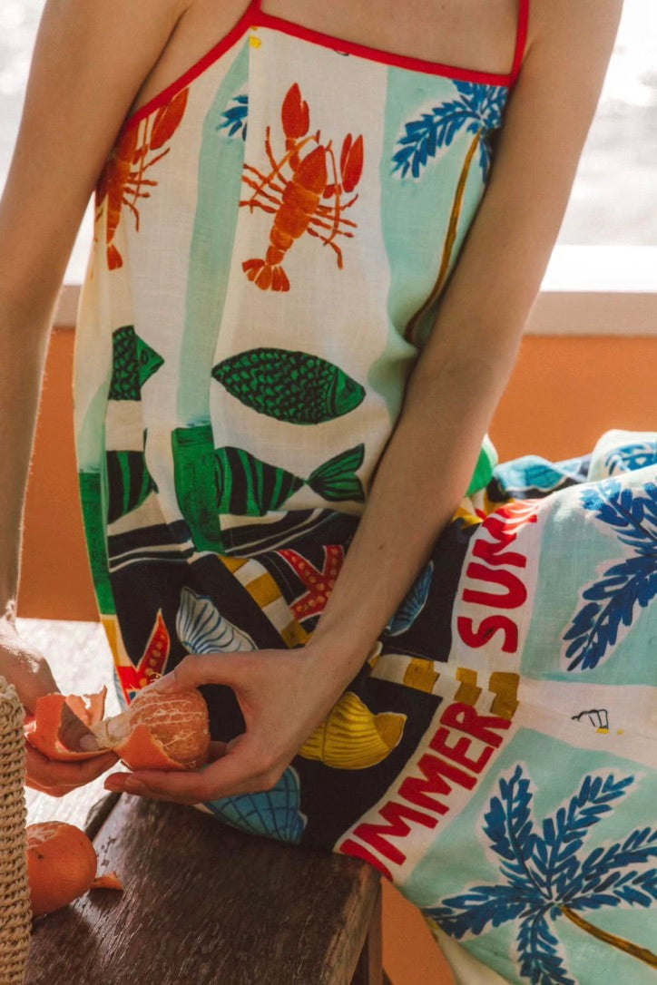 Soleil Summer Midi Dress