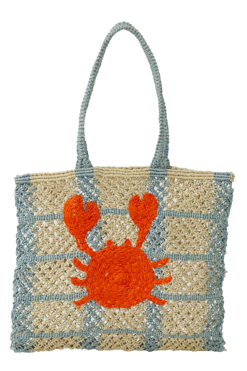 Crab Jute Tote