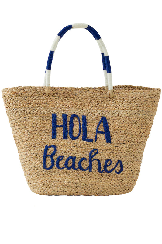 Hola Beaches Seagrass Tote