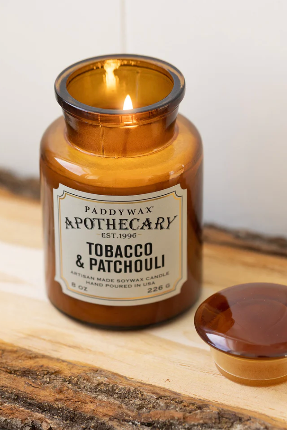 Apothecary Candle, Tobacco + Patchouli