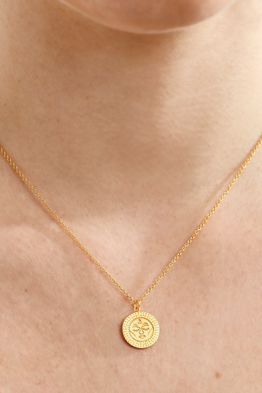 Tantra Gold Necklace