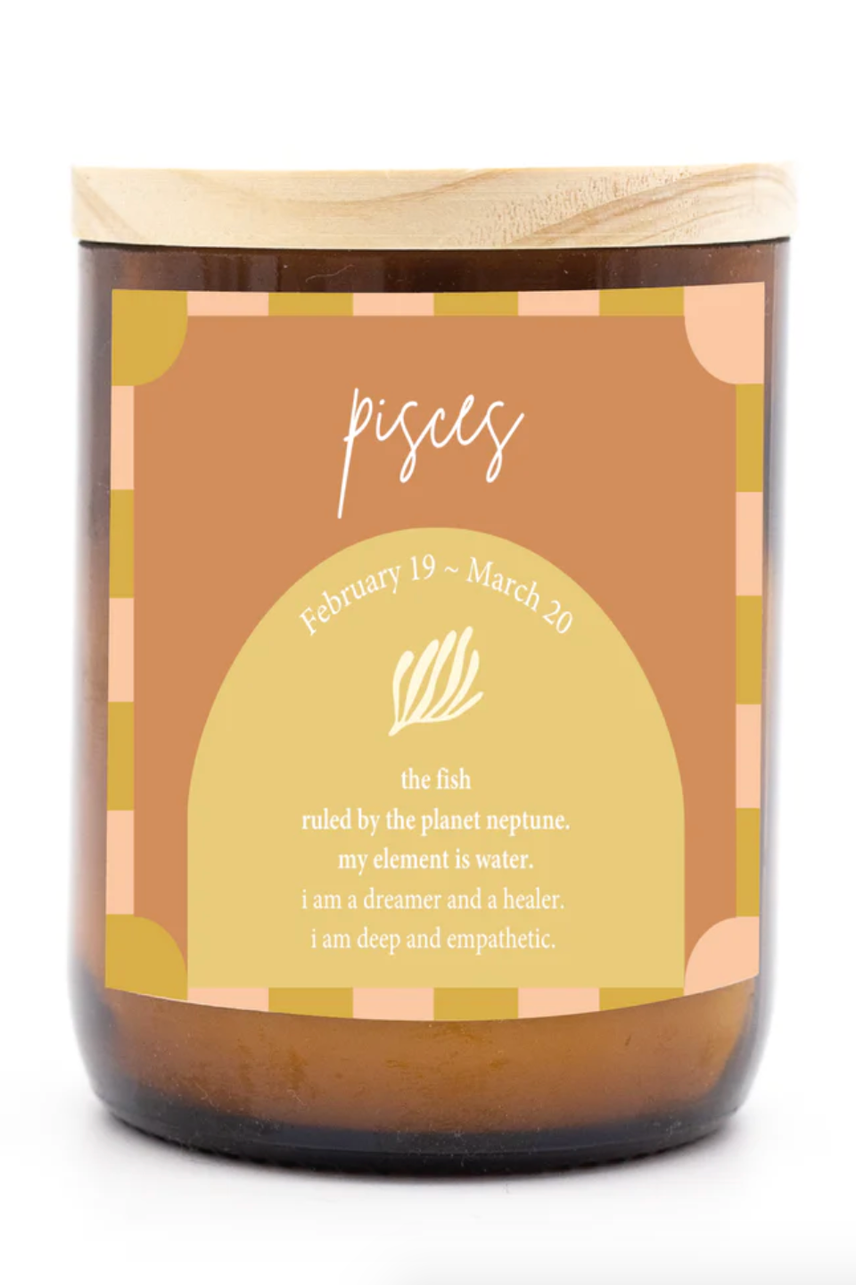 Pisces Colour Candle