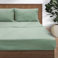 Linen Bedding, Mint