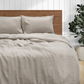 Linen Bedding, Stone