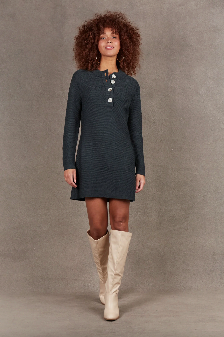 Britons Button Top/Dress