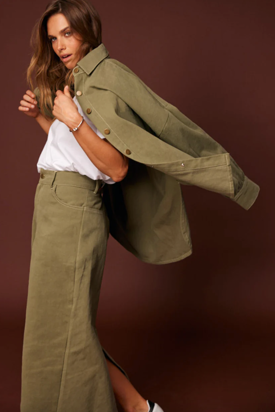 Abbie Skirt, Khaki