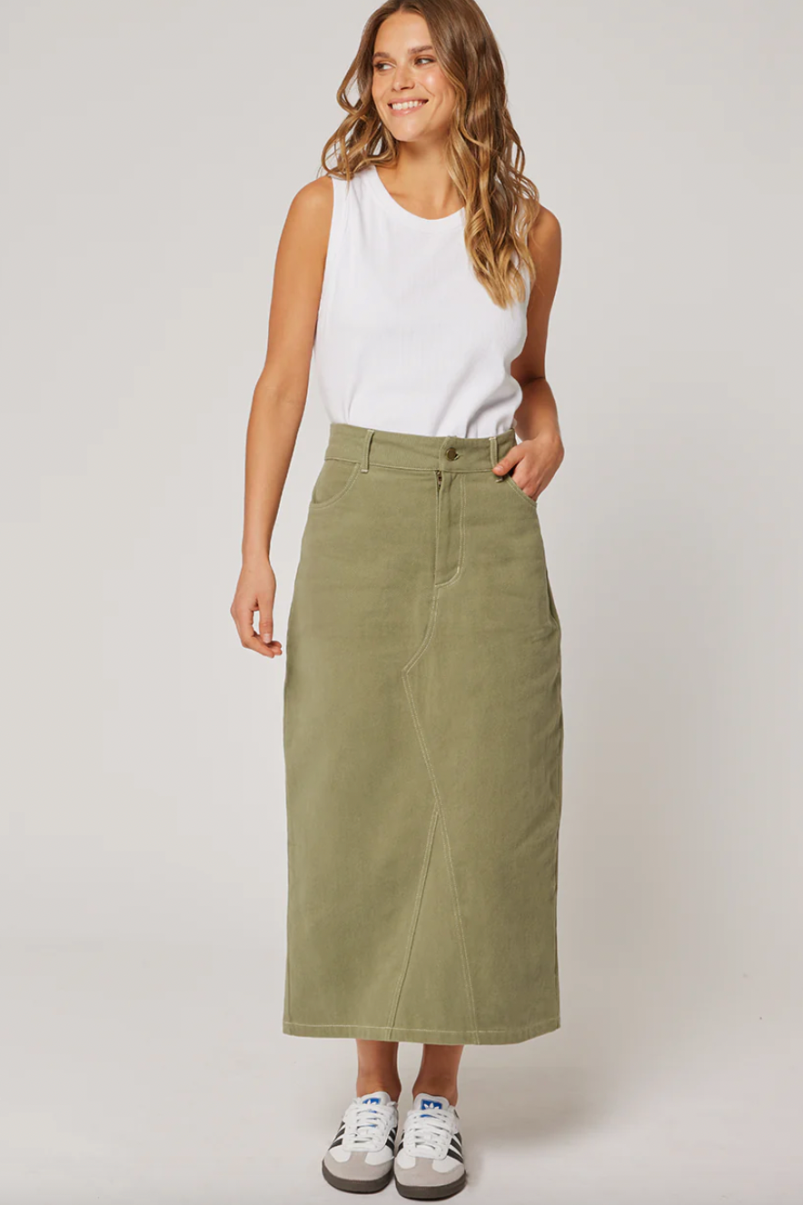 Abbie Skirt, Khaki