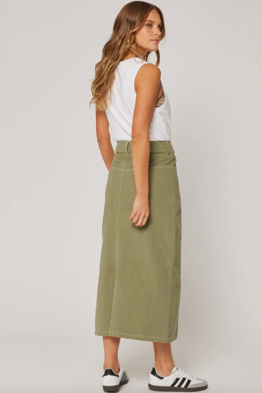 Abbie Skirt, Khaki