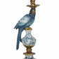 Polly Parrot Candleholder, Blue