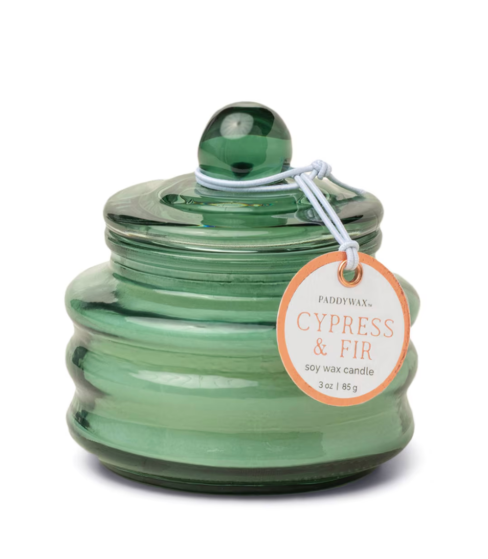 Cypress + Fir Beam Candle, Green