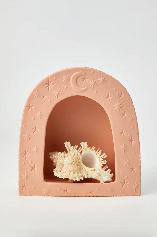 Luna Wall Shelf, Clay