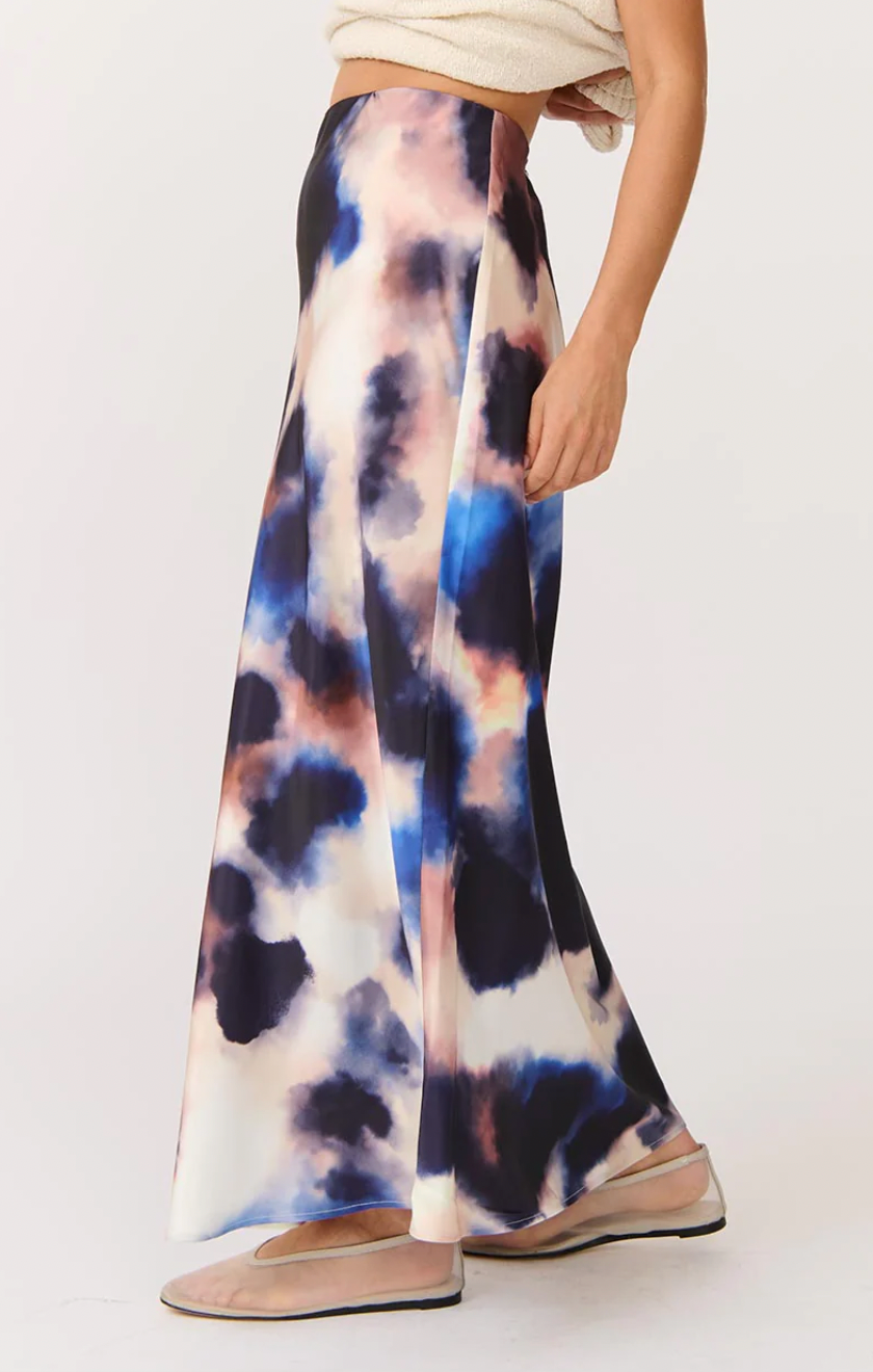 Millie Slip Dress, Ink Dye