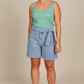 Margot Denim Shorts, Stellar