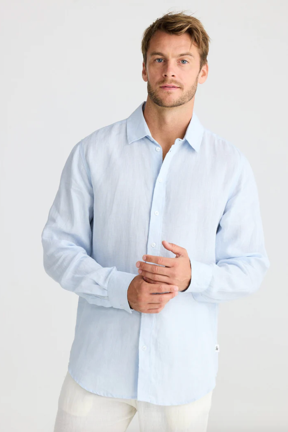 Oxford Shirt, Pale Blue