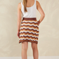 Amalfi Knit Skirt, Tiramisu