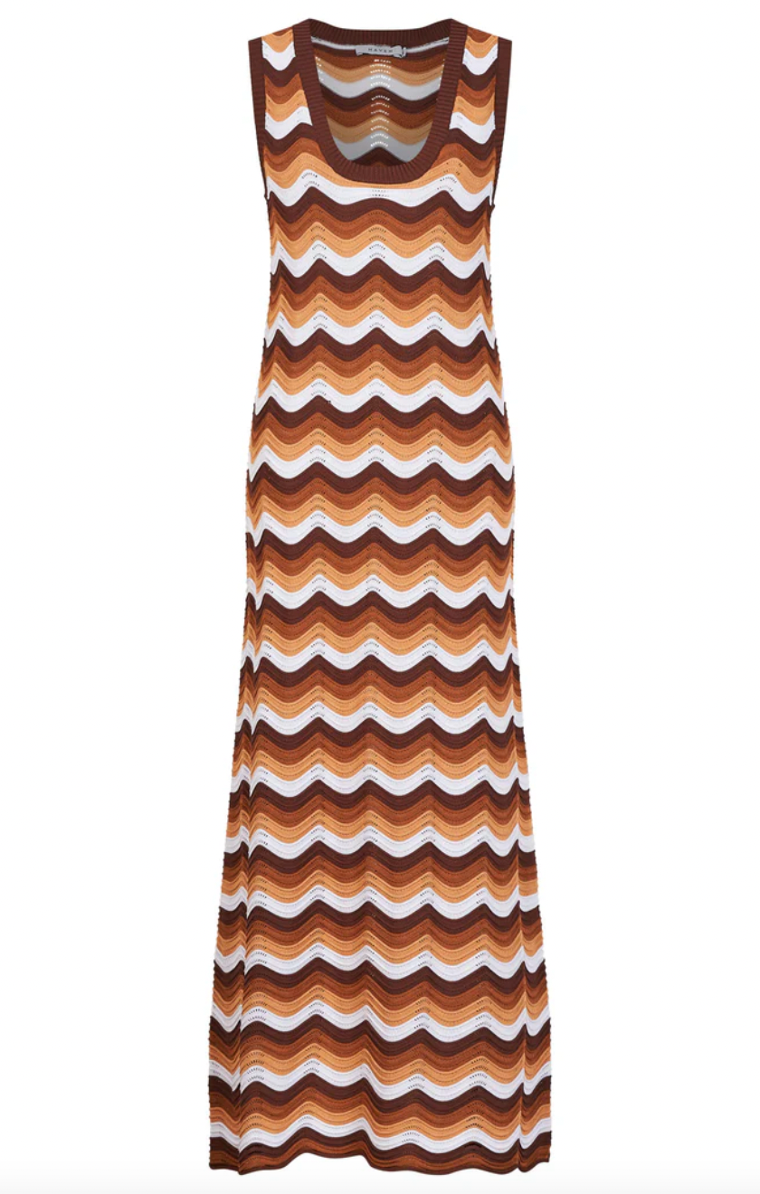 Amalfi Knit Dress, Tiramisu