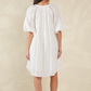 Florence Dress, Bianco