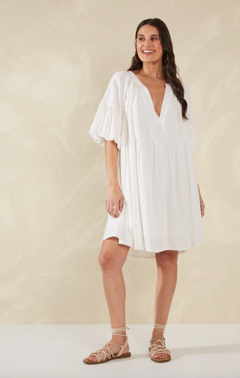 Florence Dress, Bianco