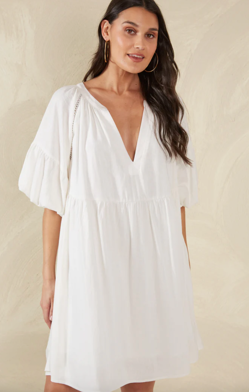 Florence Dress, Bianco