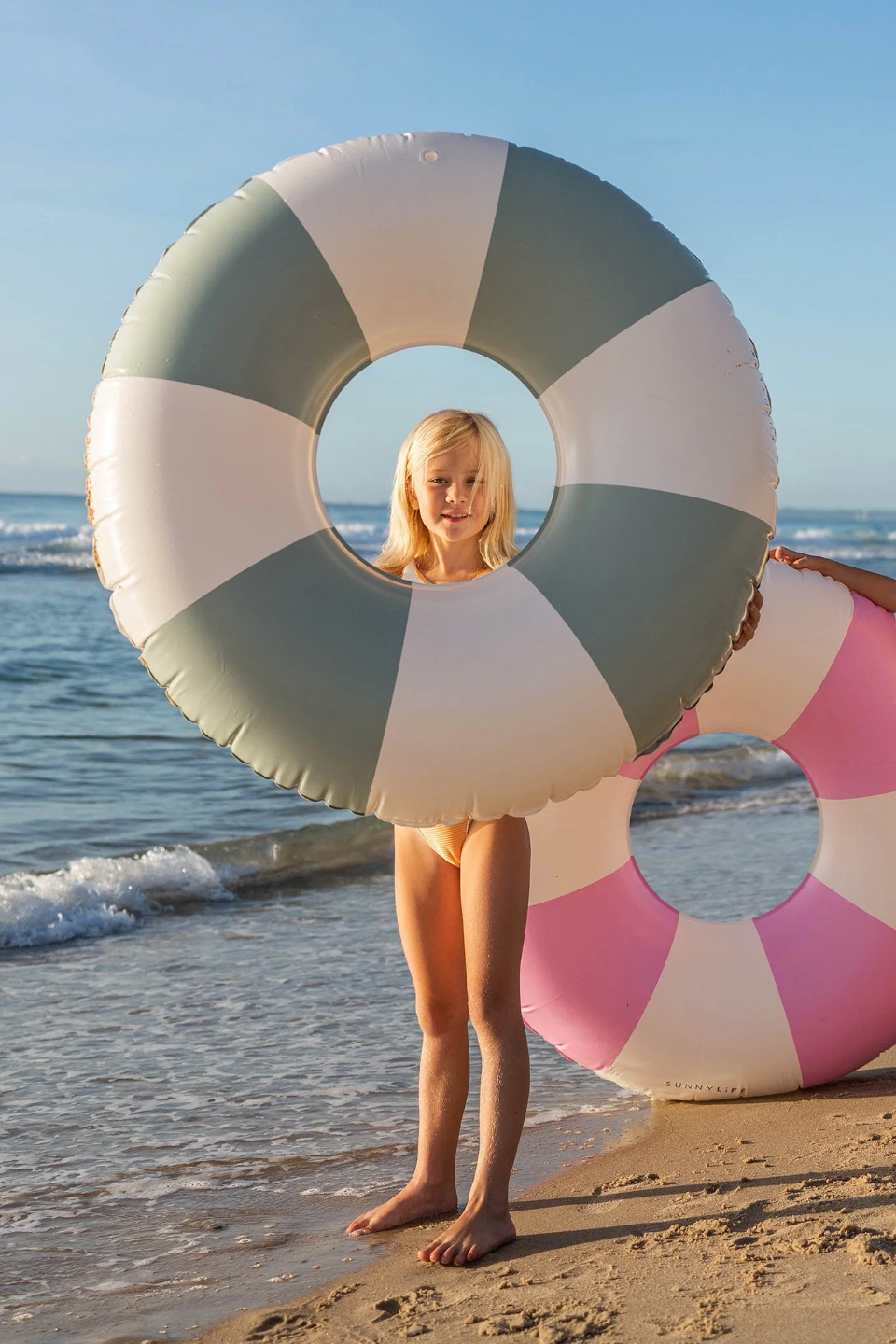 Tube Pool Ring, The Vacay Stripe