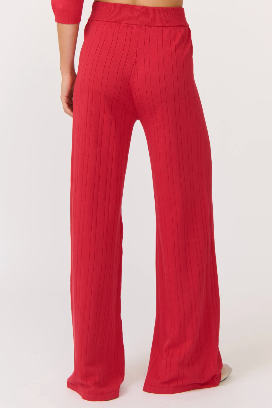 Molly Knit Pant, Cherry