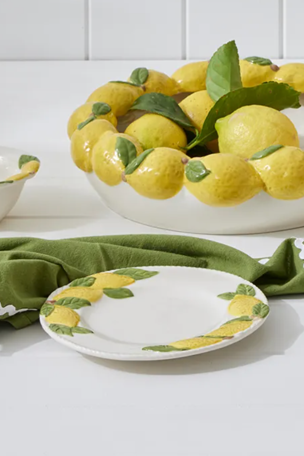 Limone Ceramic Plates